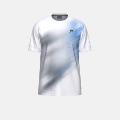 HEAD TOPSPIN T-Shirt Men 2026 (Camiseta). Niebieskie t-shirty męskie HEAD, m, bez wzorów, bez kołnierzyka. Za 234.00 zł.
