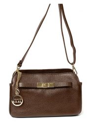 Mia Tomazzi Skórzana torebka "Bentivoglio" w kolorze brązowym - 24 x 16 x 9 cm rozmiar: onesize. Brązowe torebki klasyczne damskie Mia Tomazzi, bez wzorów, z materiału, bez dodatków. Za 247.99 zł.