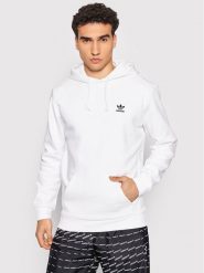 Adidas Bluza adicolor Essentials Trefoil H34649 Biały Regular Fit. Białe bluzy bez kaptura męskie Adidas, m, z bawełny. Za 269.99 zł.