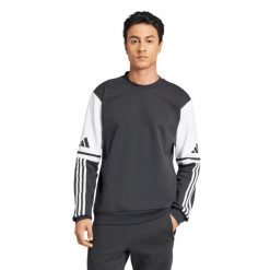 Bluza adidas Squadra25. Białe bluzy bez kaptura męskie Adidas, l. W wyprzedaży za 153.00 zł.