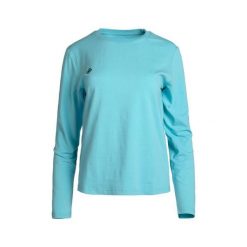 BRIANES Damska koszulka z długim rękawem i okrągłym dekoltem, casualowa. Niebieskie bielizna termoaktywna damska IZAS, bez wzorów. W wyprzedaży za 139.09 zł.