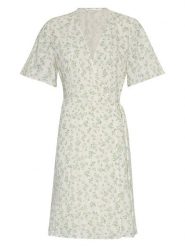 MOSS COPENHAGEN Sukienka w kolorze kremowo-zielonym rozmiar: M. Brązowe sukienki damskie MOSS COPENHAGEN, m, bez wzorów, bez kołnierzyka, bez ramiączek, midi. Za 158.10 zł.