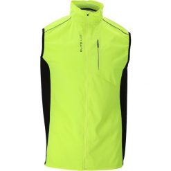 Kurtka wodoodporna poliester Elite Lab Shell X1. Czarne kurtki treningowe męskie ELITE LAB, l, bez wzorów, z materiału, do biegania. Za 271.60 zł.