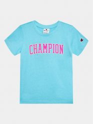 Champion T-Shirt Bookstore 404658 Niebieski Regular Fit. Niebieskie koszulki dziewczęce CHAMPION, xxl, bez wzorów, z syntetyku, bez ramiączek. Za 69.99 zł.