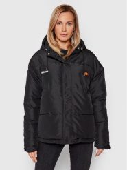Ellesse Kurtka zimowa Pejo SGC05501 Czarny Relaxed Fit. Czarne kurtki damskie Ellesse, na zimę, bez wzorów, z syntetyku, bez kaptura. Za 319.99 zł.