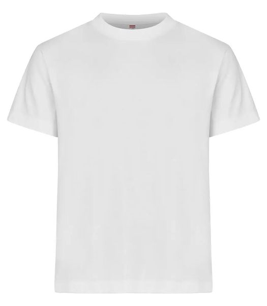 Clique Over-T Oversize T-shirt z bawełny ring-spun. Białe t-shirty męskie CLIQUE, m, bez wzorów, z bawełny, bez kołnierzyka. Za 108.05 zł.