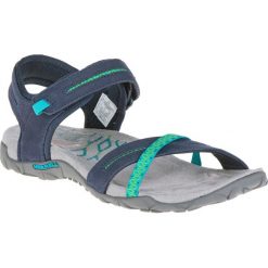 Sandały turystyczne damskie Merrell Terran Cross. Obuwie trekkingowe damskie MERRELL, bez wzorów, z kauczuku, bez obcasa. W wyprzedaży za 249.99 zł.
