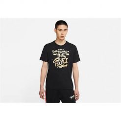 Koszulka sportowa męska Nike DD0785011. Czarne t-shirty sportowe męskie Nike, m, z bawełny, bez ramiączek. Za 236.00 zł.