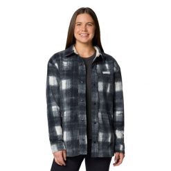 Koszula damska Columbia Benton Springs. Szare koszule damskie Columbia, m, bez wzorów, sportowe, bez kołnierzyka, bez ramiączek. Za 169.99 zł.