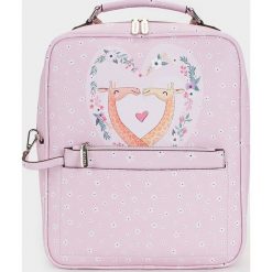 Parfois - Plecak. Czerwone plecaki damskie Parfois, bez wzorów, z materiału. Za 139.90 zł.