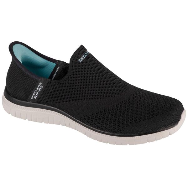 Buty sportowe Sneakersy damskie, Slip-ins: Virtue - Sleek. Czarne buty sportowe na co dzień damskie Skechers, bez wzorów, trekkingowe, Skechers Sport. Za 289.99 zł.