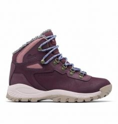 COLUMBIA Buty zimowe damskie Newton Ridge WP Omni-Heat II moonvista vapor-37. Czerwone obuwie trekkingowe damskie Columbia, na zimę. Za 328.55 zł.