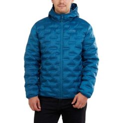 Kurtka męska Fundango Smoke z kapturem. Niebieskie kurtki męskie Fundango, m, bez wzorów, z poliesteru, sportowe, z kapturem. Za 479.90 zł.