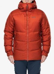 Kurtka puchowa Rab Positron Pro Hoody. Czerwone kurtki męskie RAB, l, bez wzorów, z materiału, bez kaptura. Za 1,957.99 zł.