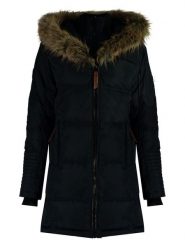 Canadian Peak Parka "Beauty" w kolorze czarnym rozmiar: S. Czarne parki damskie Canadian Peak, s, bez wzorów, z tkaniny. Za 333.03 zł.