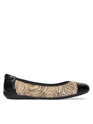Caprice Baleriny 9-22101-46 Beżowy. Brązowe baleriny damskie Caprice, bez wzorów, ze skóry, bez obcasa. Za 237.99 zł.