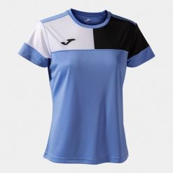 T-shirt Damski Joma Sky Blue-Black L: Komfort i Wydajność. Białe t-shirty damskie Joma, l, bez wzorów, bez kołnierzyka. Za 153.99 zł.