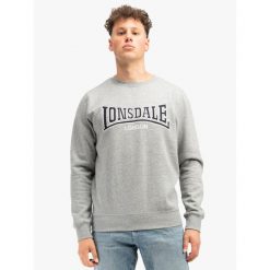 Bluza z okrągłym dekoltem Lonsdale Berger Lp181. Szare bluzy bez kaptura męskie Lonsdale, m. Za 250.50 zł.