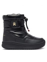 Tommy Hilfiger Śniegowce Loki T3AD-35206-1474 M Czarny. Czarne kozaki dziewczęce Tommy Hilfiger. Za 534.99 zł.
