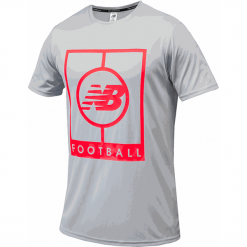 Koszulka treningowa MT833017LCL. T-shirty sportowe męskie New Balance, m, z materiału, bez ramiączek. W wyprzedaży za 69.99 zł.