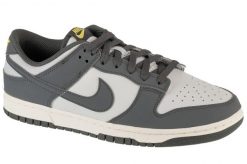 Buty sportowe Sneakersy męskie, Dunk Low NN. Szare buty sportowe na co dzień męskie Nike, z materiału, bez zapięcia, trekkingowe. Za 499.99 zł.