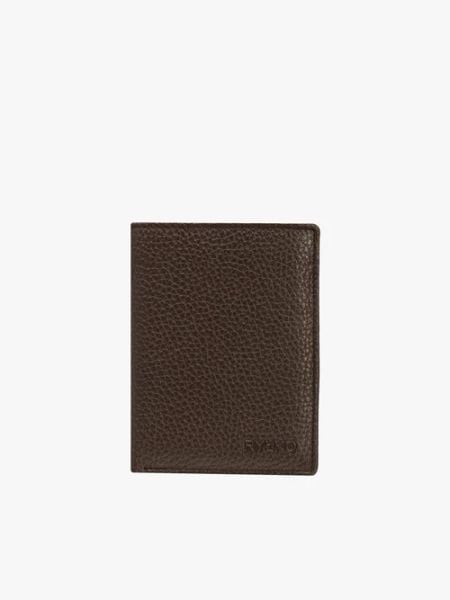 Brązowy portfel męski. Brązowe portfele męskie Brawo sp. z o.o., bez wzorów, ze skóry. Za 149.99 zł.