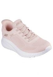 Buty sportowe Sneakersy damskie, Slip-Ins: BOBS Sport Squad Chaos - Current Muse. Czerwone buty sportowe na co dzień damskie Skechers, bez wzorów, z materiału, trekkingowe. Za 299.99 zł.