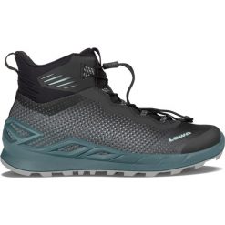 Buty trekkingowe damskie Lowa Merger Mid Gtx. Czarne obuwie trekkingowe damskie Lowa. Za 557.00 zł.