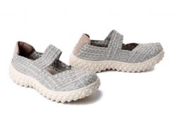 ROCK SPRING Over beigeknit, półbuty damskie. Brązowe półbuty damskie Rock Spring, bez wzorów, rockowe, bez obcasa. Za 204.90 zł.