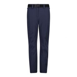 Spodnie narciarskie dla kobiet CMP. Czarne spodnie dresowe damskie CMP, na zimę, bez wzorów. W wyprzedaży za 765.65 zł.