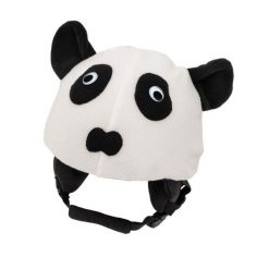 Czapka / nakładka na kask narciarski PANDA. Czarne czapki męskie CASCO, na zimę, bez wzorów, sportowe. Za 25.00 zł.