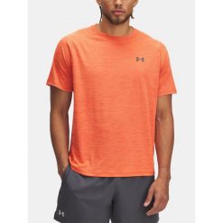 T-Shirt Męski Treningowy Under Armour Koszulka Męska Sportowa. Brązowe t-shirty męskie Under Armour, m, bez wzorów, bez kołnierzyka. Za 99.99 zł.