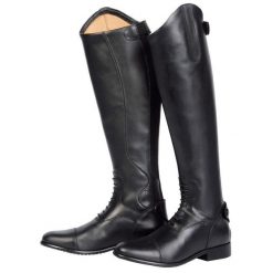 Buty do ujeżdżania Harry's Horse Donatelli XS. Czarne kalosze damskie HARRYS HORSE, bez wzorów. Za 708.00 zł.