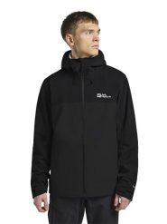 Jack Wolfskin Kurtka softshellowa "Weiltal 2L" w kolorze czarnym rozmiar: L. Czarne kurtki outdoor męskie Jack Wolfskin, l, bez wzorów, bez kaptura. Za 333.81 zł.
