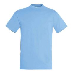 Koszulka Regent Dla Dorosłych Unisex. Niebieskie bluzki damskie SOL'S, s, bez wzorów, sportowe, bez kołnierzyka, bez ramiączek. Za 33.99 zł.