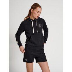 Bluza do piłki ręcznej damska Hummel GG-12. Czarne bluzy bez kaptura damskie HUMMEL, m. Za 201.00 zł.