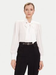 Rinascimento Koszula CFC0126204003 Biały Regular Fit. Białe koszule damskie RINASCIMENTO, l, bez wzorów, z syntetyku, bez kołnierzyka, bez ramiączek. Za 329.99 zł.