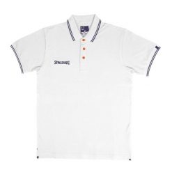 Polo Spalding Essential. Białe szorty męskie Spalding, m, z materiału. Za 165.10 zł.