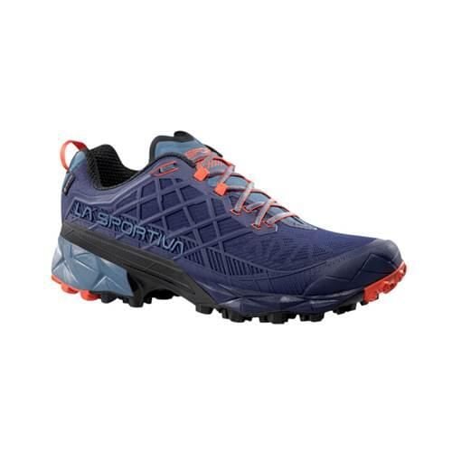 Buty trekkingowe męskie La Sportiva La Akyra Ii Gtx. Fioletowe buty trekkingowe męskie La Sportiva, z materiału, bez zapięcia, trekkingowe. Za 807.90 zł.