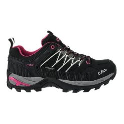 Damskie Buty Turystyczne Rigel Suede Low Cut. Czarne obuwie trekkingowe damskie CMP. Za 399.00 zł.