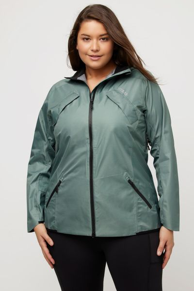 Damskie HYPRAR funkcjonalna kurtka wodoodporna bioniczne wykończenie kaptur. Zielone kurtki damskie Ulla Popken, plus size, bez kaptura. Za 591.99 zł.
