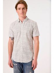 Garcia Koszula - Regular fit - w kolorze beżowym rozmiar: L. Brązowe koszule męskie Garcia, l, bez wzorów, bez kołnierzyka, bez ramiączek. Za 113.95 zł.