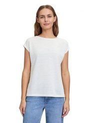 BETTY & CO Koszulka w kolorze białym rozmiar: M. Białe bluzki damskie Betty & Co., m, bez wzorów, bez kołnierzyka, bez ramiączek. Za 82.99 zł.