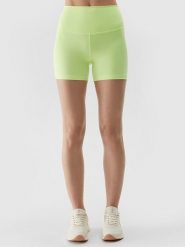 4F Szorty sportowe w kolorze zielonym rozmiar: XL. Zielone spodenki sportowe damskie 4f, xl, z materiału, outdoorowe. Za 61.46 zł.