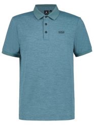 LUHTA Funkcyjna koszulka polo "Kivilahti" w kolorze niebieskim rozmiar: M. Niebieskie koszulki polo męskie Luhta, m, bez wzorów, bez ramiączek. Za 114.17 zł.