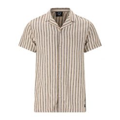 Koszula Cruz Camilo. Brązowe koszule męskie CRUZ, bez wzorów, bez kołnierzyka, bez ramiączek. Za 174.00 zł.