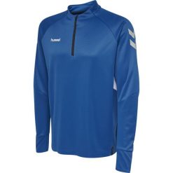 Bluza Sportowa HUMMEL TECH MOVE HALF ZIP SWEATSHIRT. Niebieskie bluzy bez kaptura męskie HUMMEL, bez wzorów, sportowe, bez kołnierzyka, bez ramiączek. Za 132.00 zł.