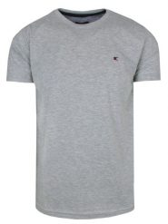 T-Shirt Szara Jednokolorowa, Męski, Koszulka, Krótki Rękaw, U-neck. Szare t-shirty męskie Red Way, na lato, l, bez wzorów, z bawełny, bez kołnierzyka. Za 115.00 zł.