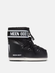 Moon Boot ICON LOW NYLON Śniegowce damskie. Czarne śniegowce damskie Moon Boot, z nylonu. Za 628.99 zł.