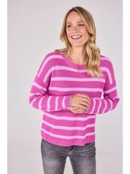 LIEBLINGSSTÜCK Sweter "Annika" w kolorze jasnoróżowo-różowym rozmiar: 42. Różowe swetry klasyczne damskie LIEBLINGSSTÜCK, z bawełny, bez kołnierzyka. Za 206.42 zł.